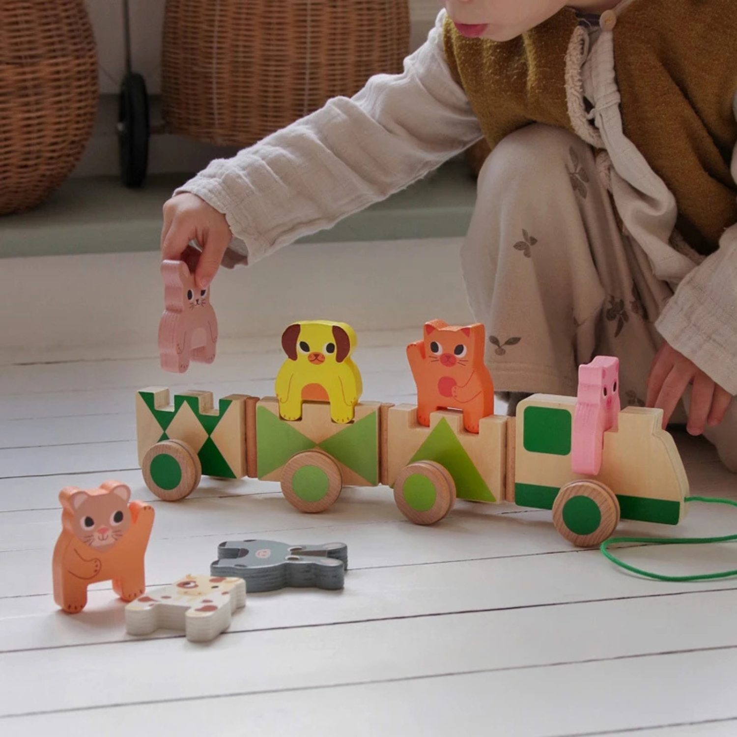 Train d'activités à tirer - Ferme – Image 3