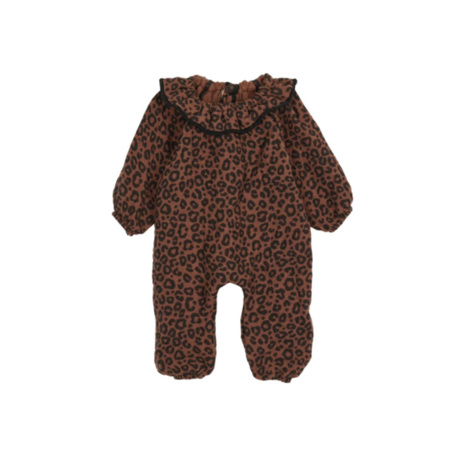 Poupée + Tenue gaze de coton - Léopard foncé – Image 2