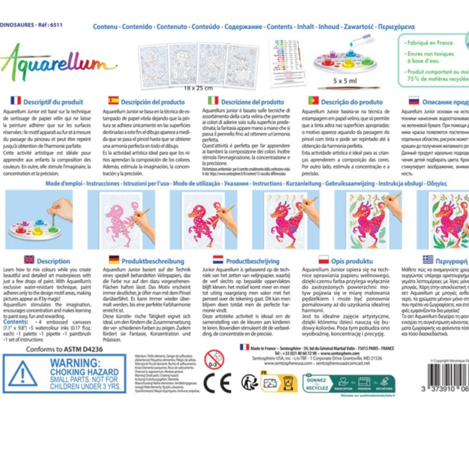 Aquarelle - Dino – Image 2