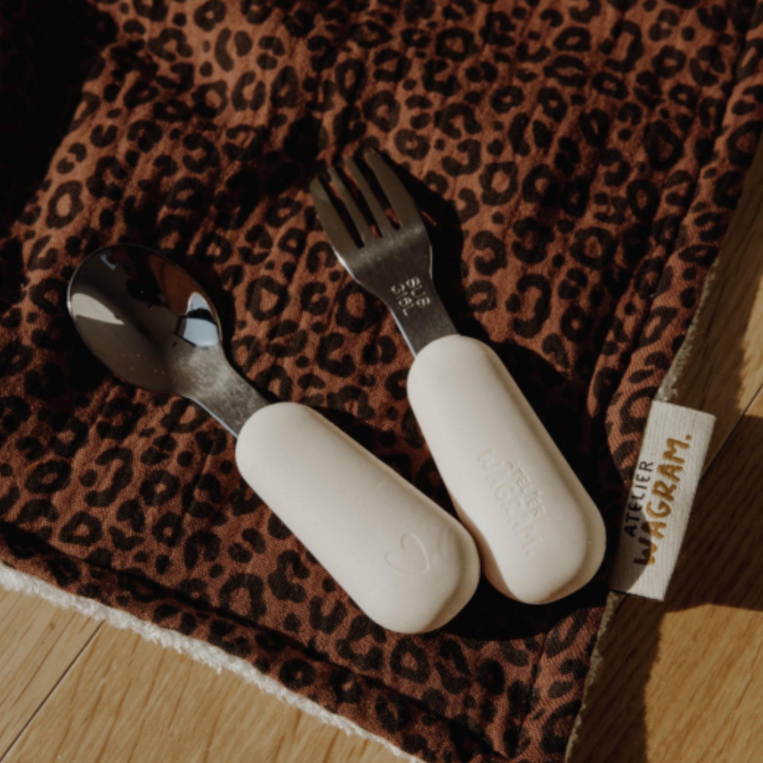 Petits couverts silicone - Crème – Image 2