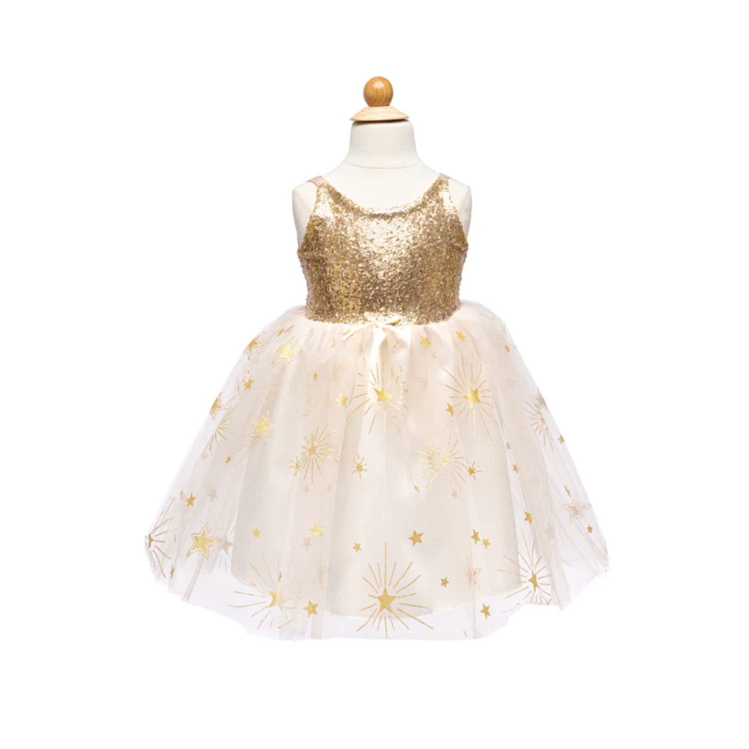 Robe de soirée dorée - 5/6 ans