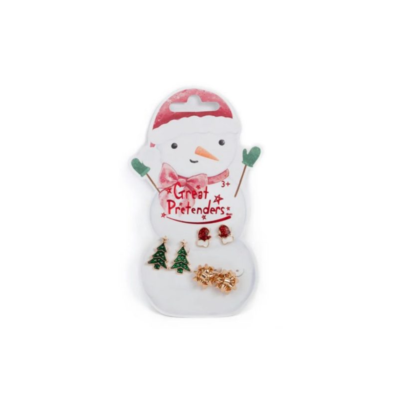 3 Boucles d'oreilles Noël