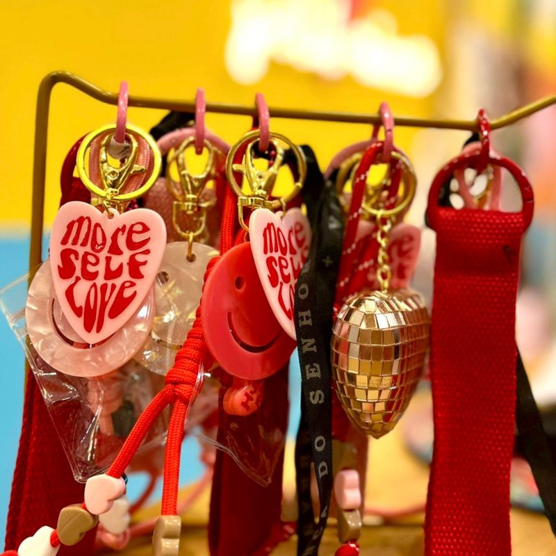 Grigri Rose & Rouge – Porte-Clés