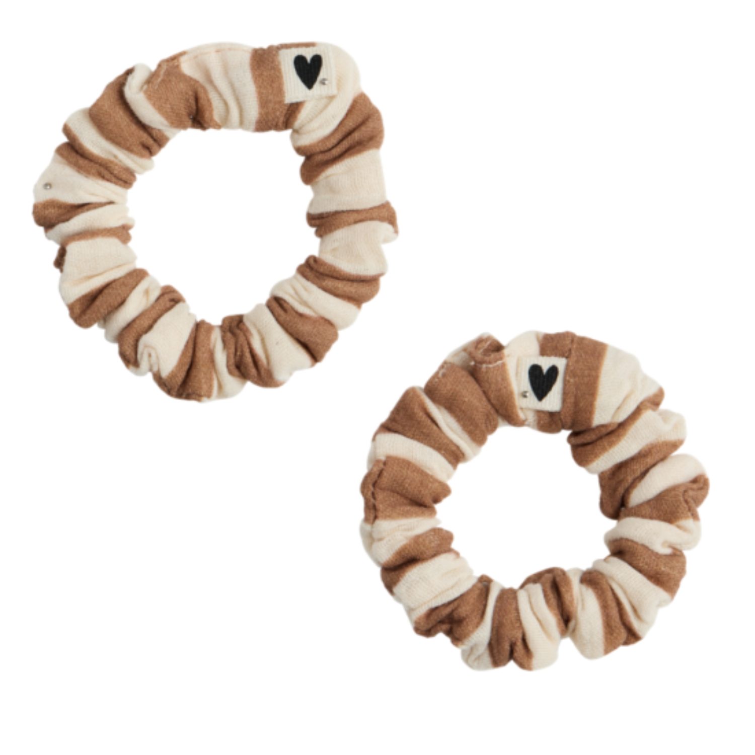 Lot de 2 Mini Chouchous - Rayures larges