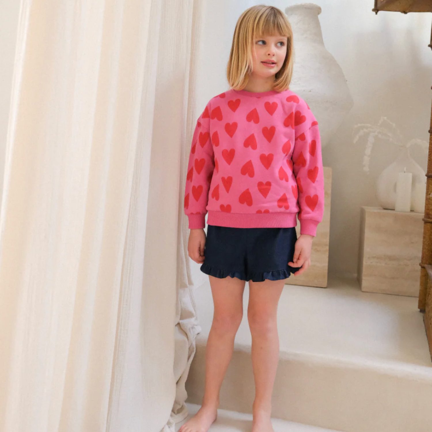 Sweat Edith coeurs - 2 ans – Image 2