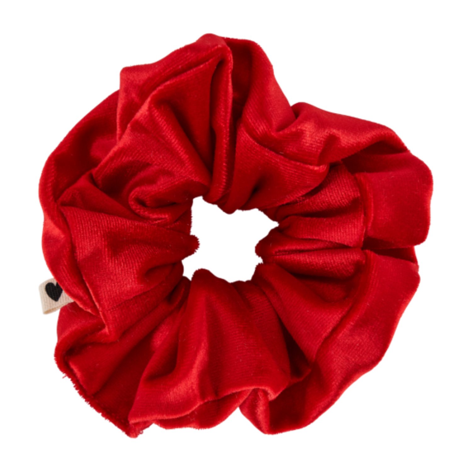 Chouchou velours rouge