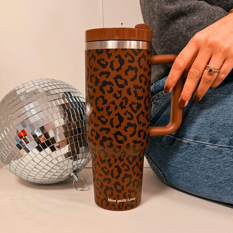 Grande gourde isotherme 1,2L - Léopard