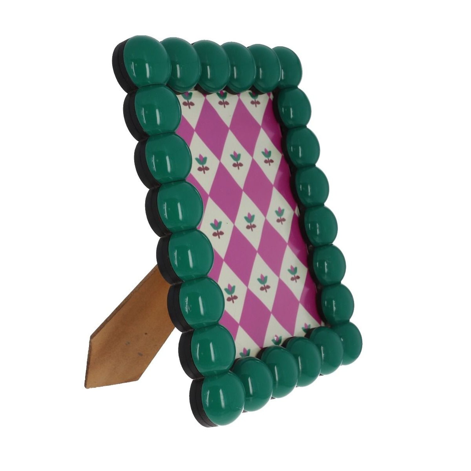 Cadre photo en résine vert - Aland – Image 2