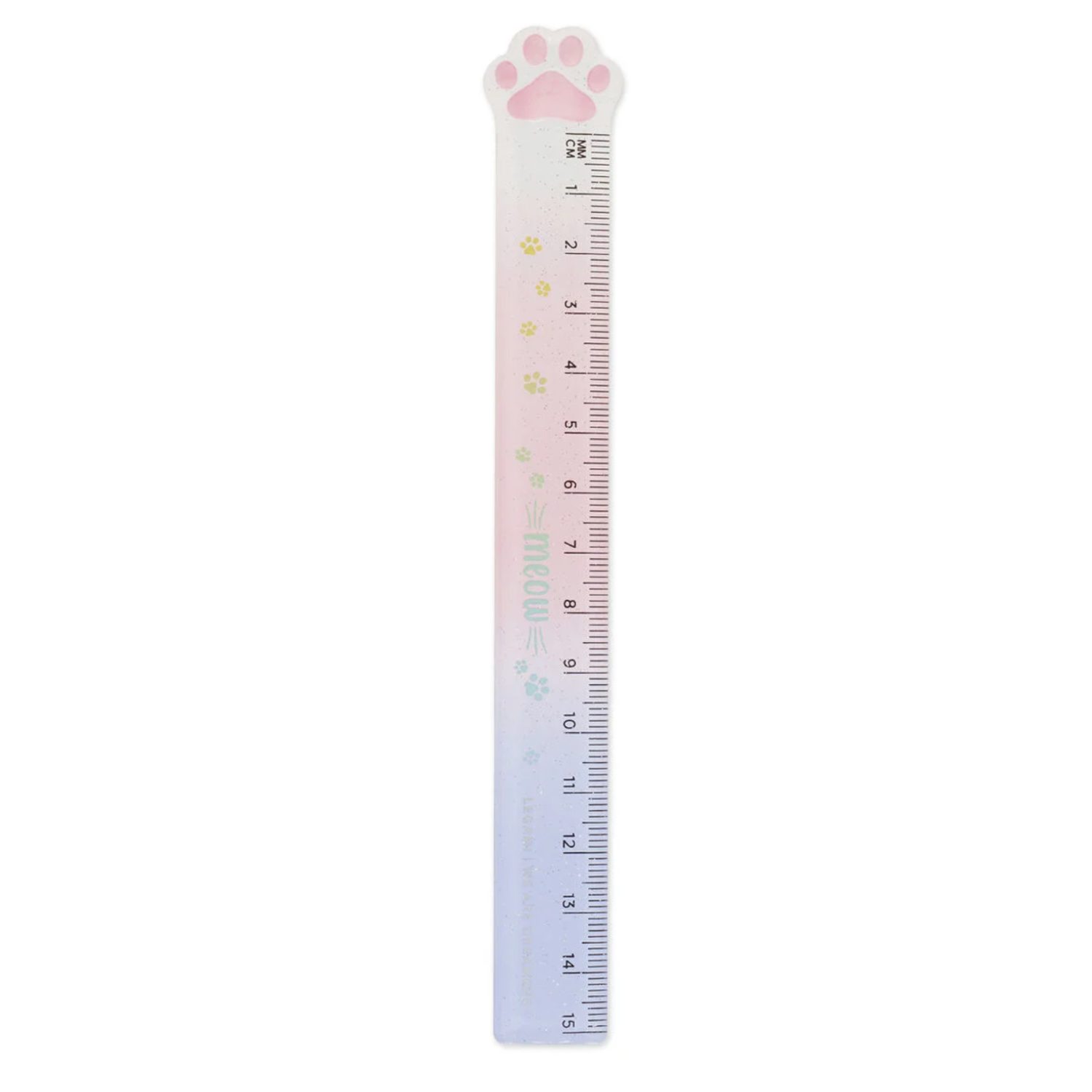 Règle Meow 15 cm - Chat