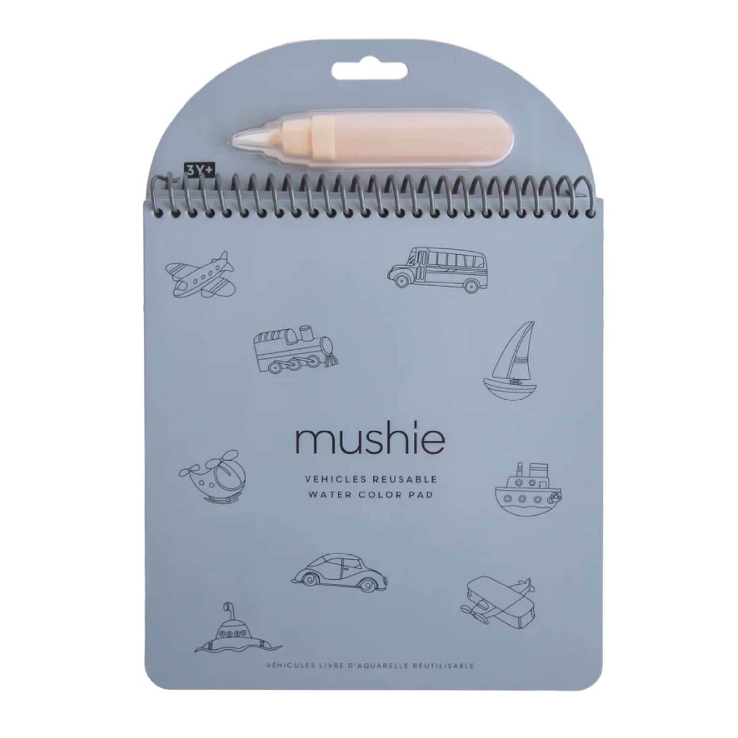 Livre de coloriage à l'eau - Véhicules