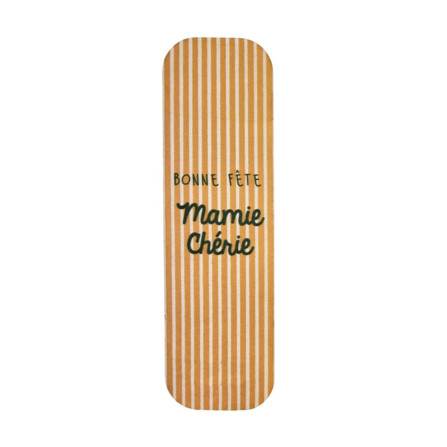 Marque-page bois "Mamie chérie"