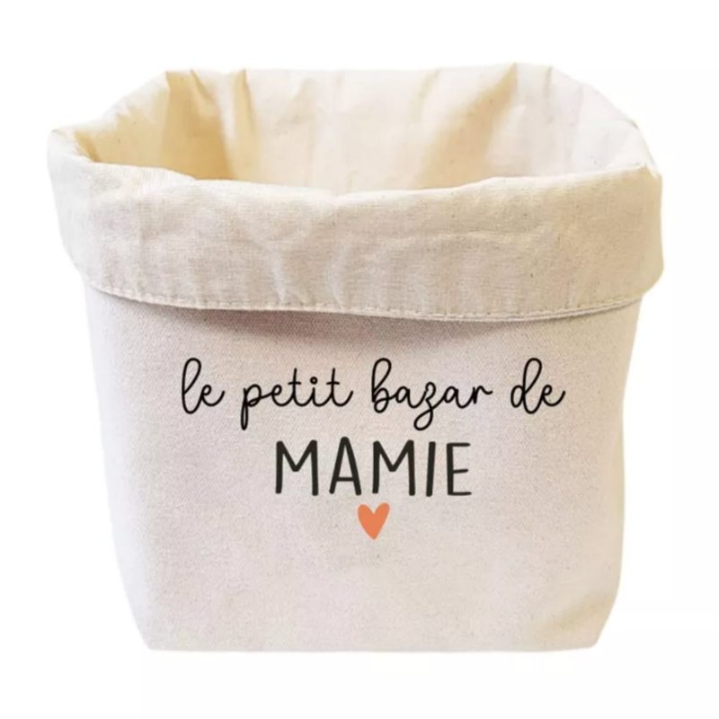 Panier "Le petit bazar de Mamie"