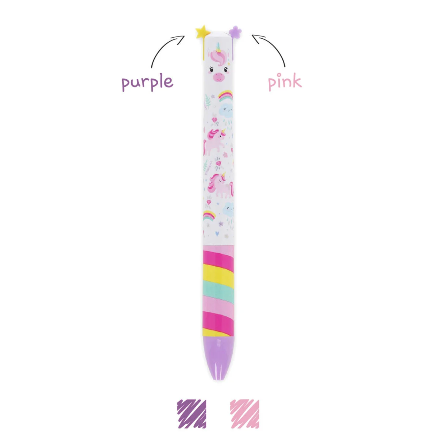 Stylo Click clack Licorne