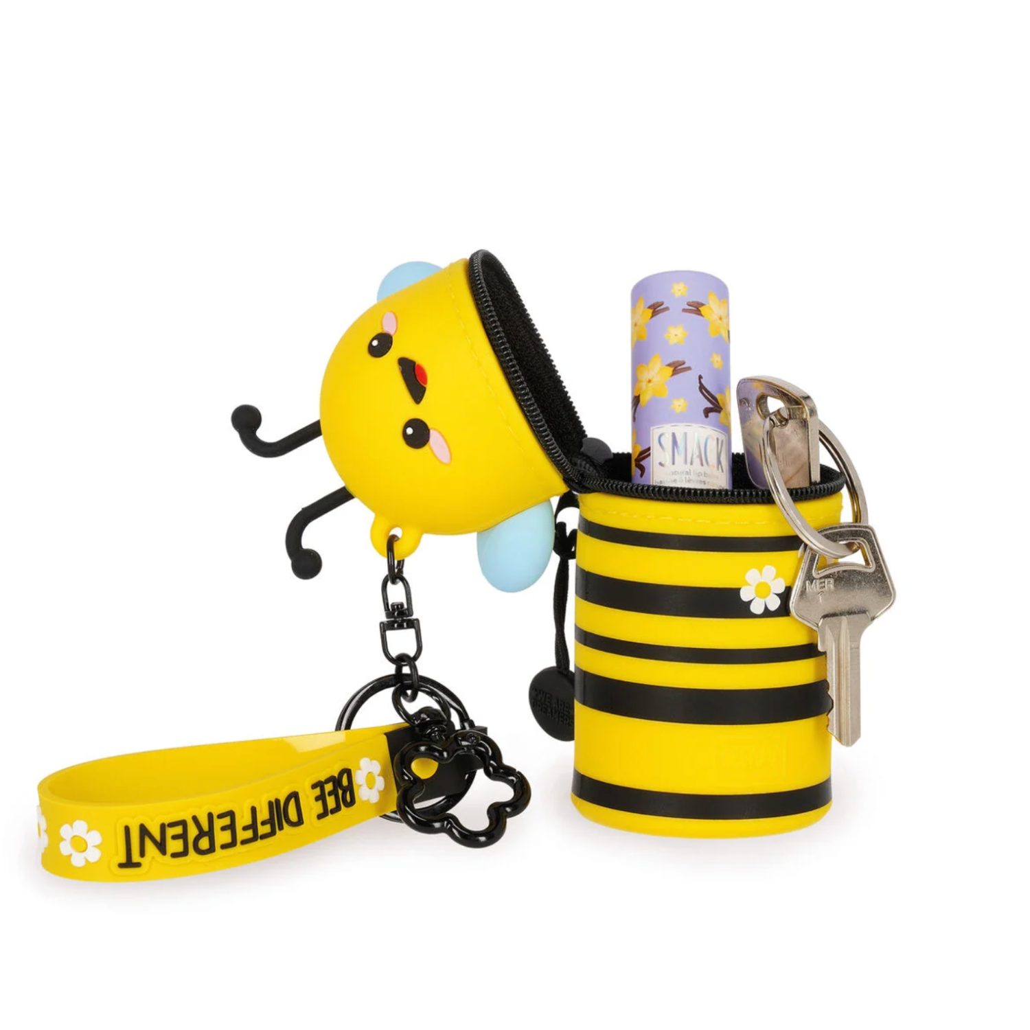 Mini Kawaii porte-clés/monnaie - Abeille – Image 2