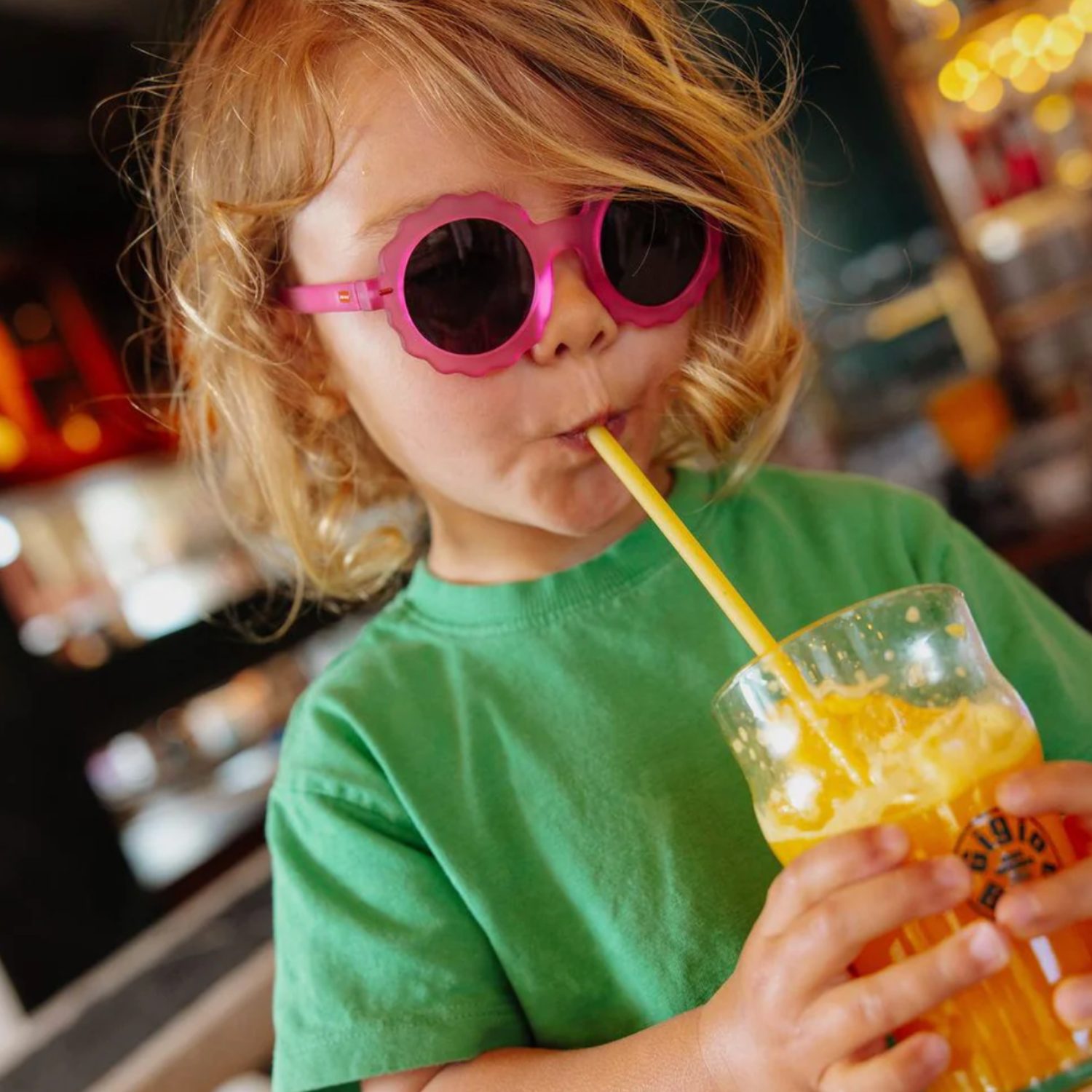 Lunettes Chamy fuchsia - 5-8 ans – Image 3