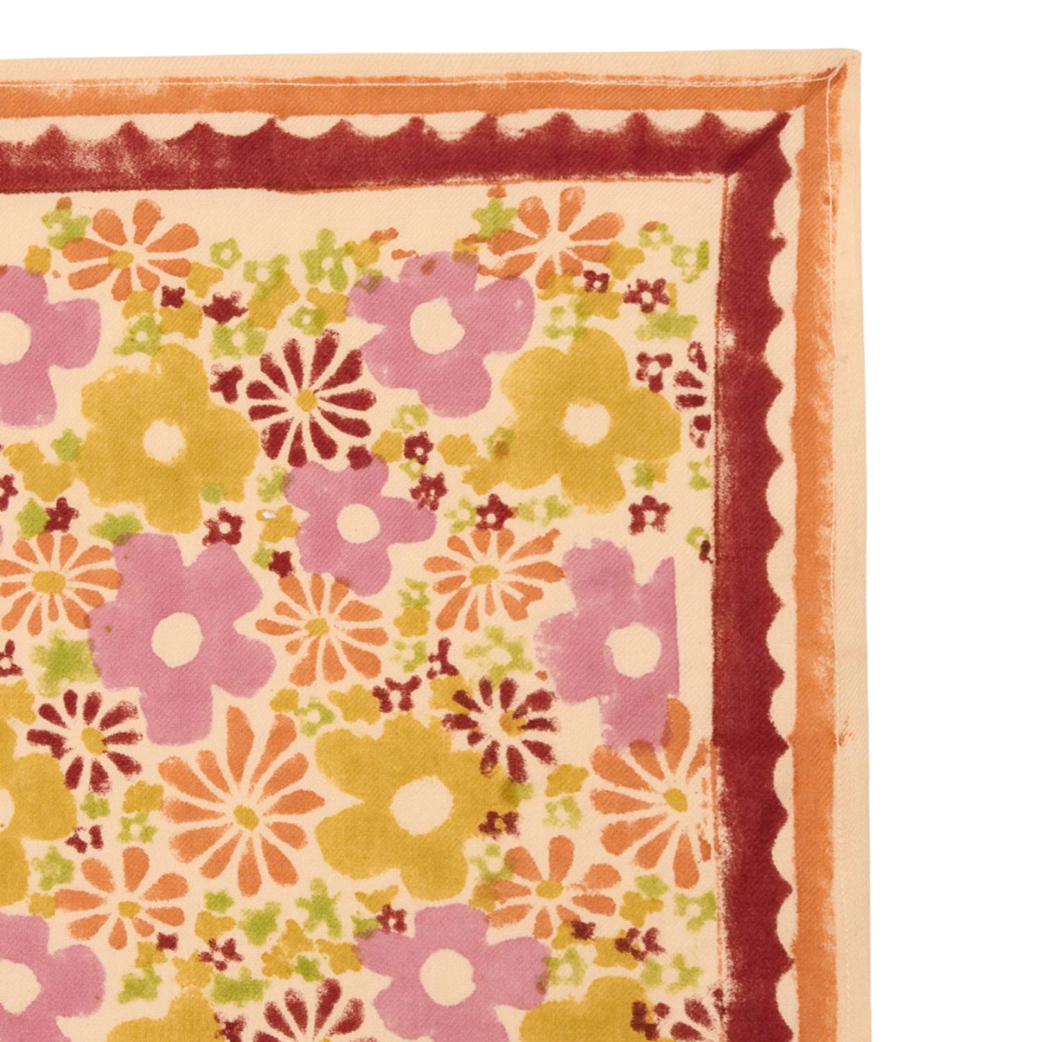 Petit foulard Janie mango – Image 2