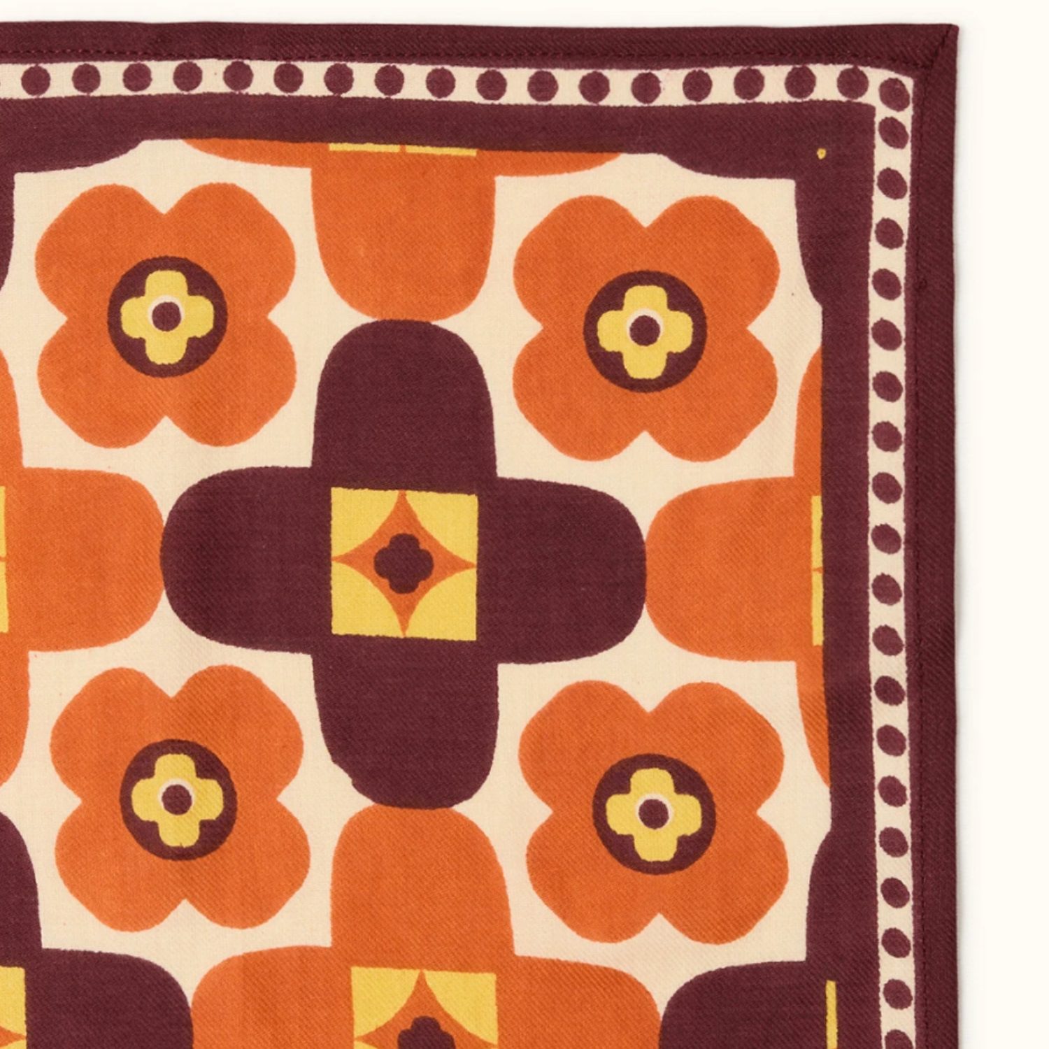 Petit foulard Caleido auburn – Image 2