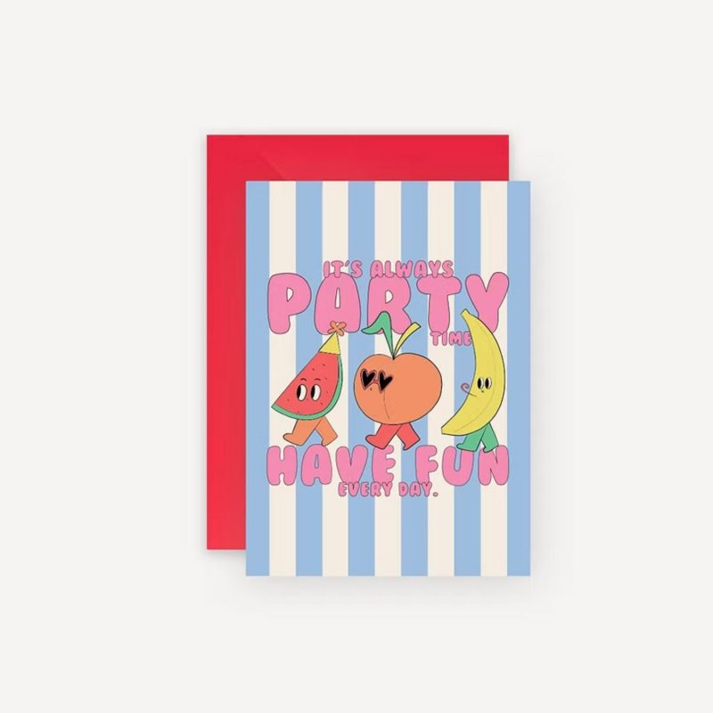 Carte Mariisoré - It's always party time fruits