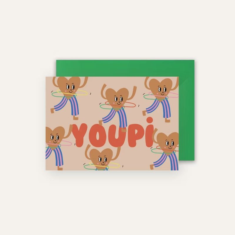 Carte Mariisoré - Youpi coeur cerceau