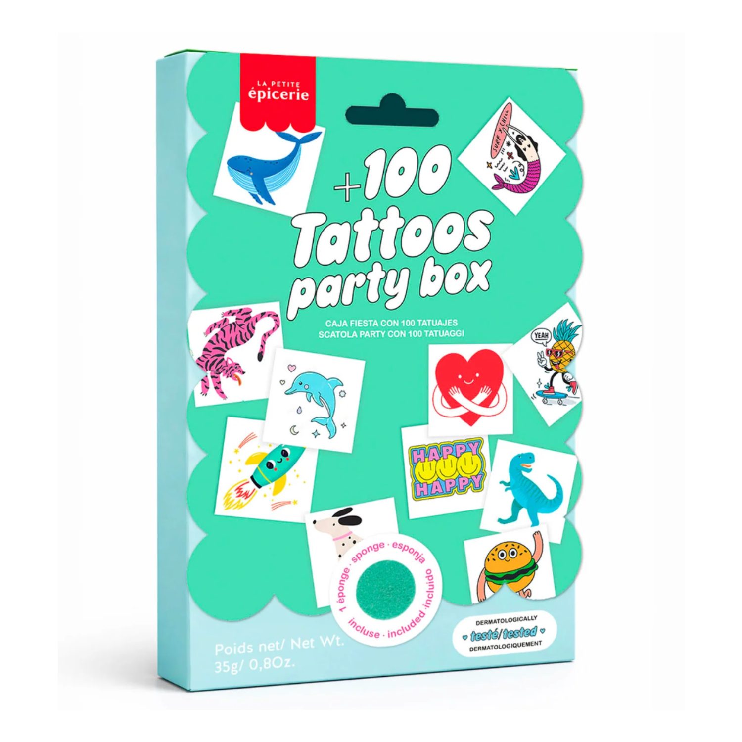 Party box +100 tattoos