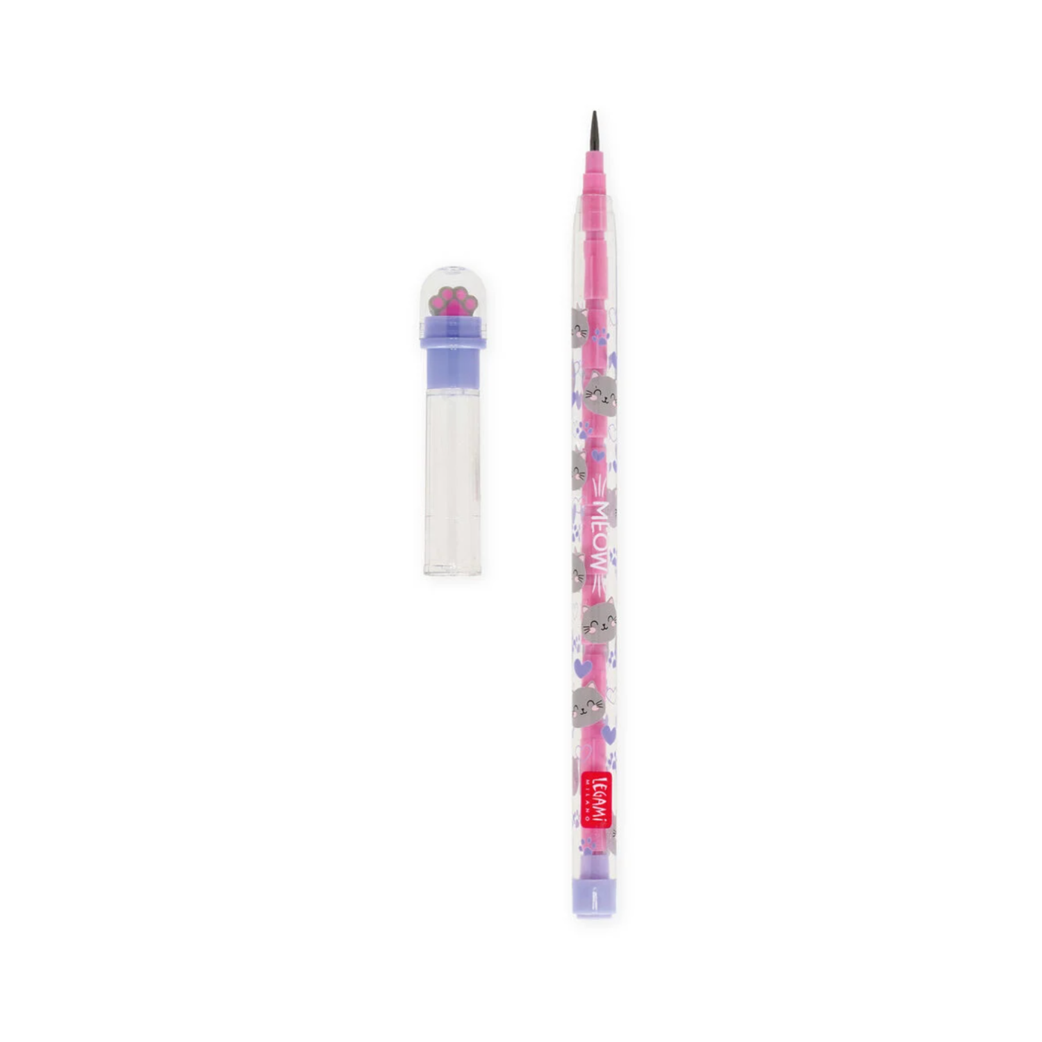 Crayon empilable gomme patte de chat – Image 3