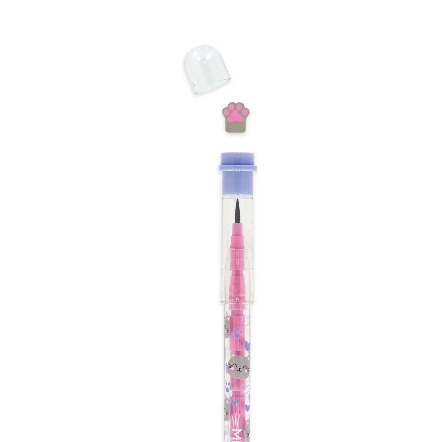 Crayon empilable gomme patte de chat – Image 4