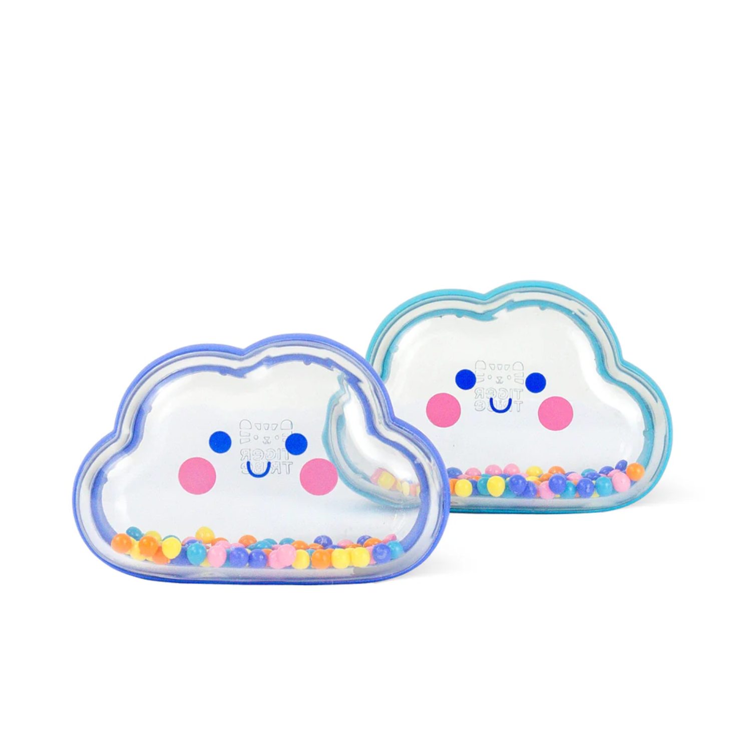 Nuages colorés à secouer pour le bain