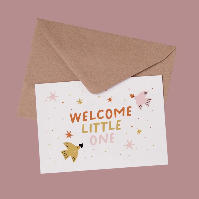 Carte "Welcome Little one"