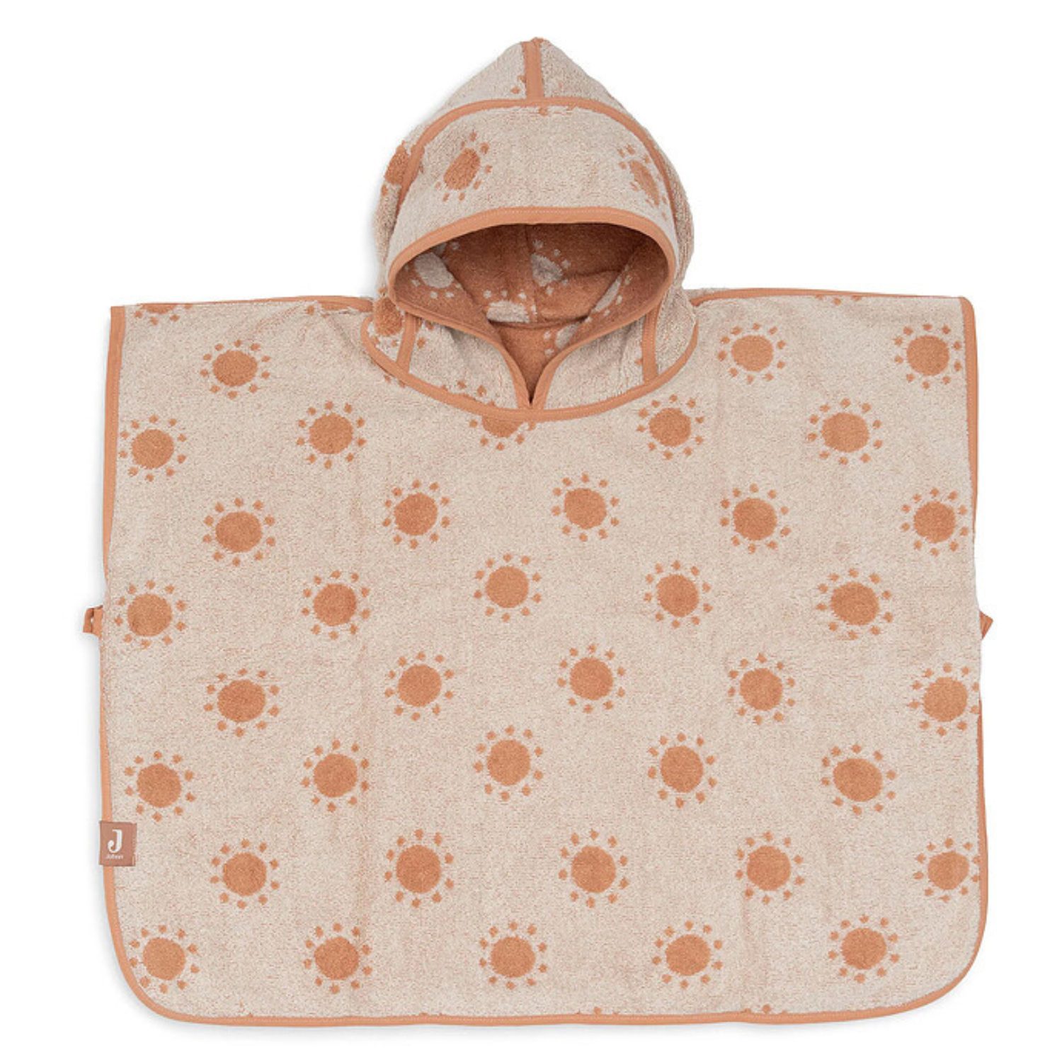Poncho de bain éponge jacquard réversible – Sun – Image 2