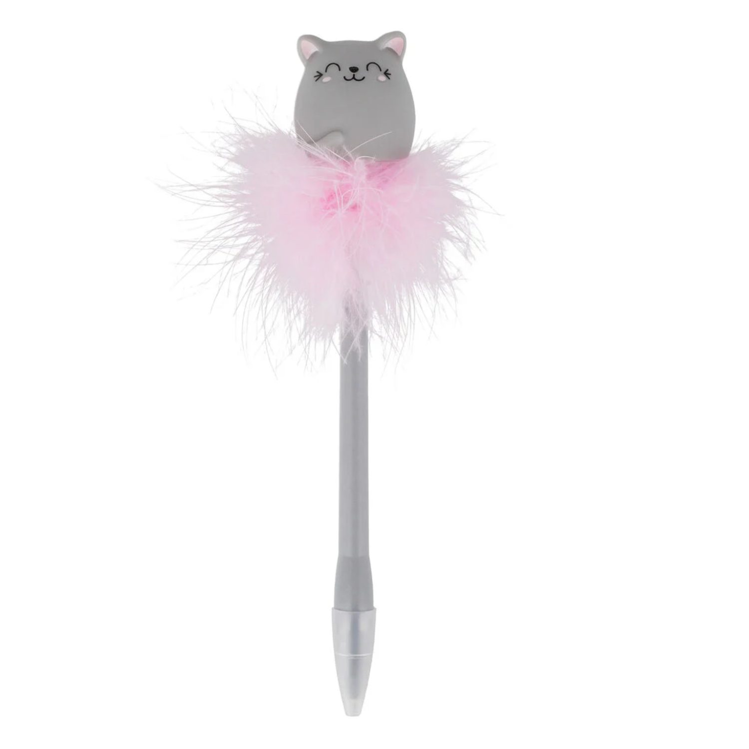 Crayon chat plume lumineux
