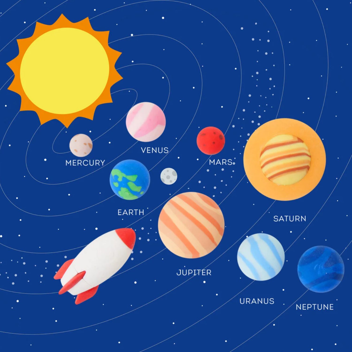 Gommes système solaire – Image 3