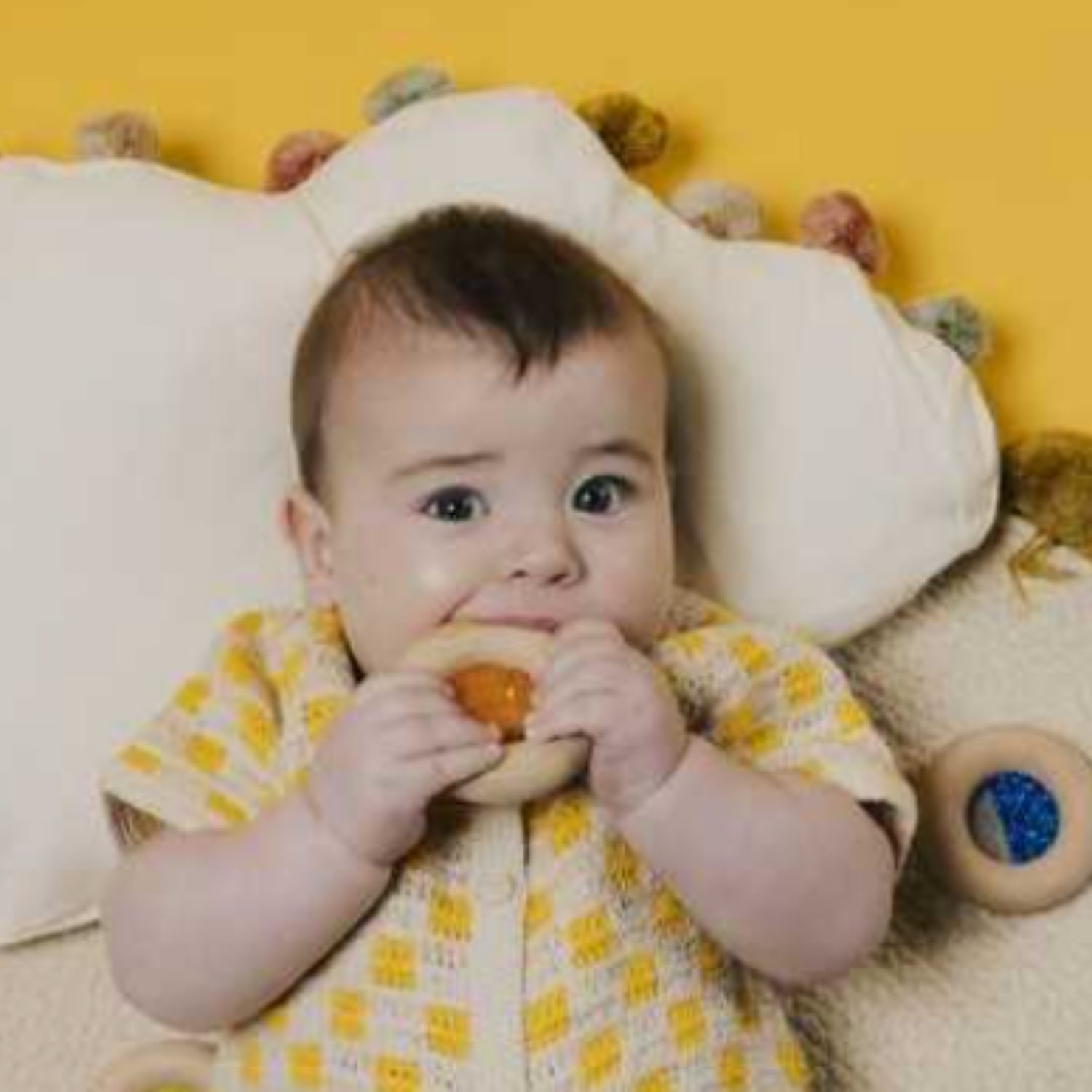 Donut sensoriel pailleté - Orange – Image 3