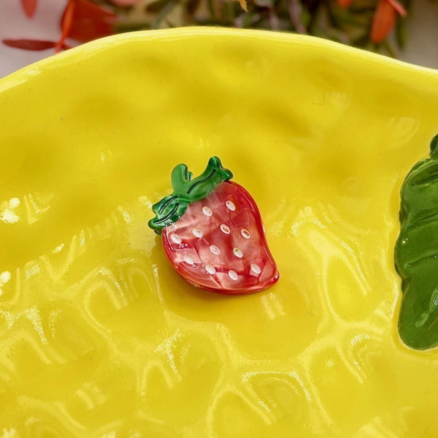 Mini pince crabe Fraise