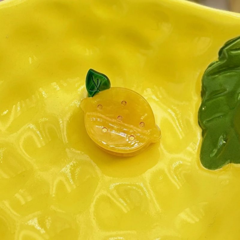 Mini pince crabe citron