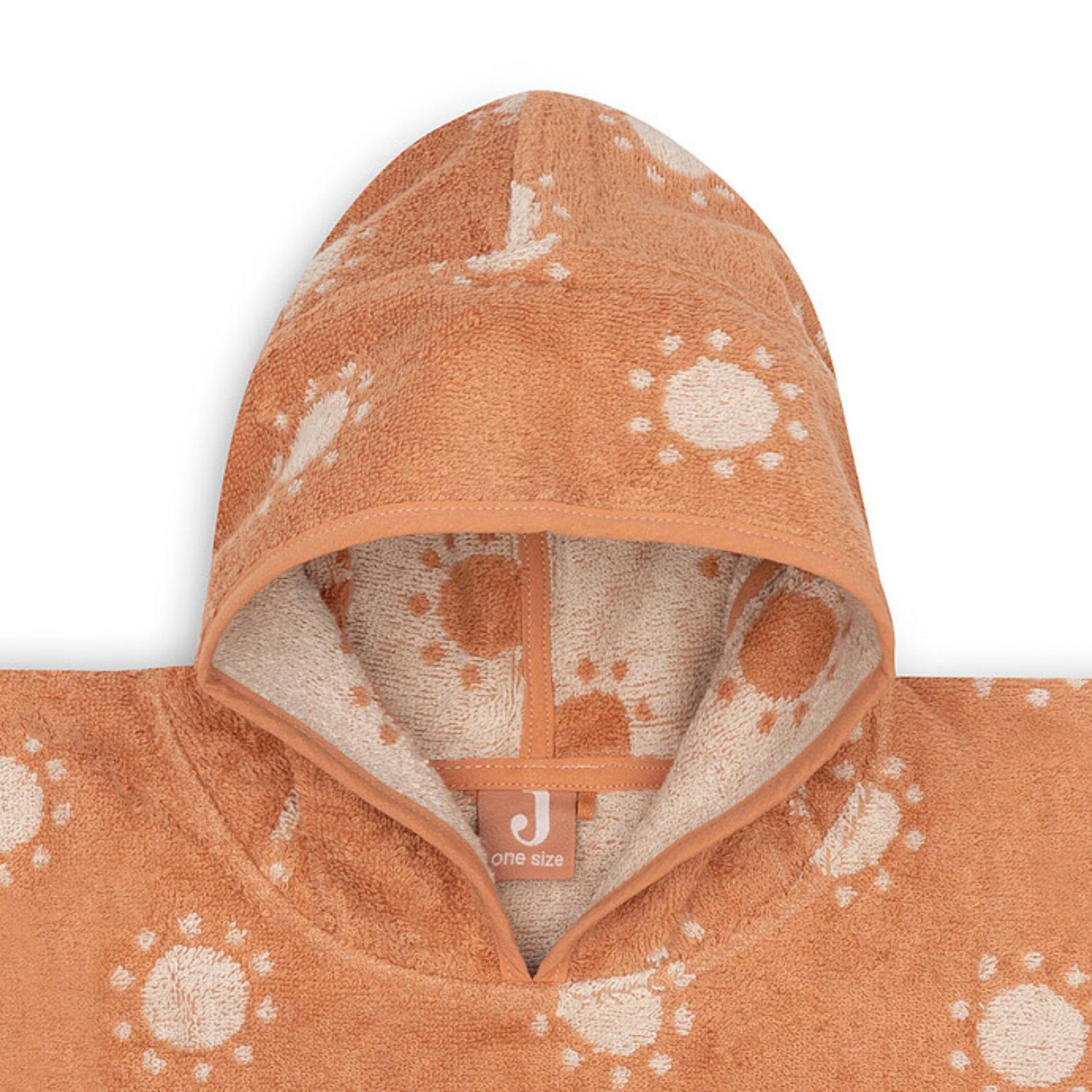 Poncho de bain éponge jacquard réversible – Sun – Image 3