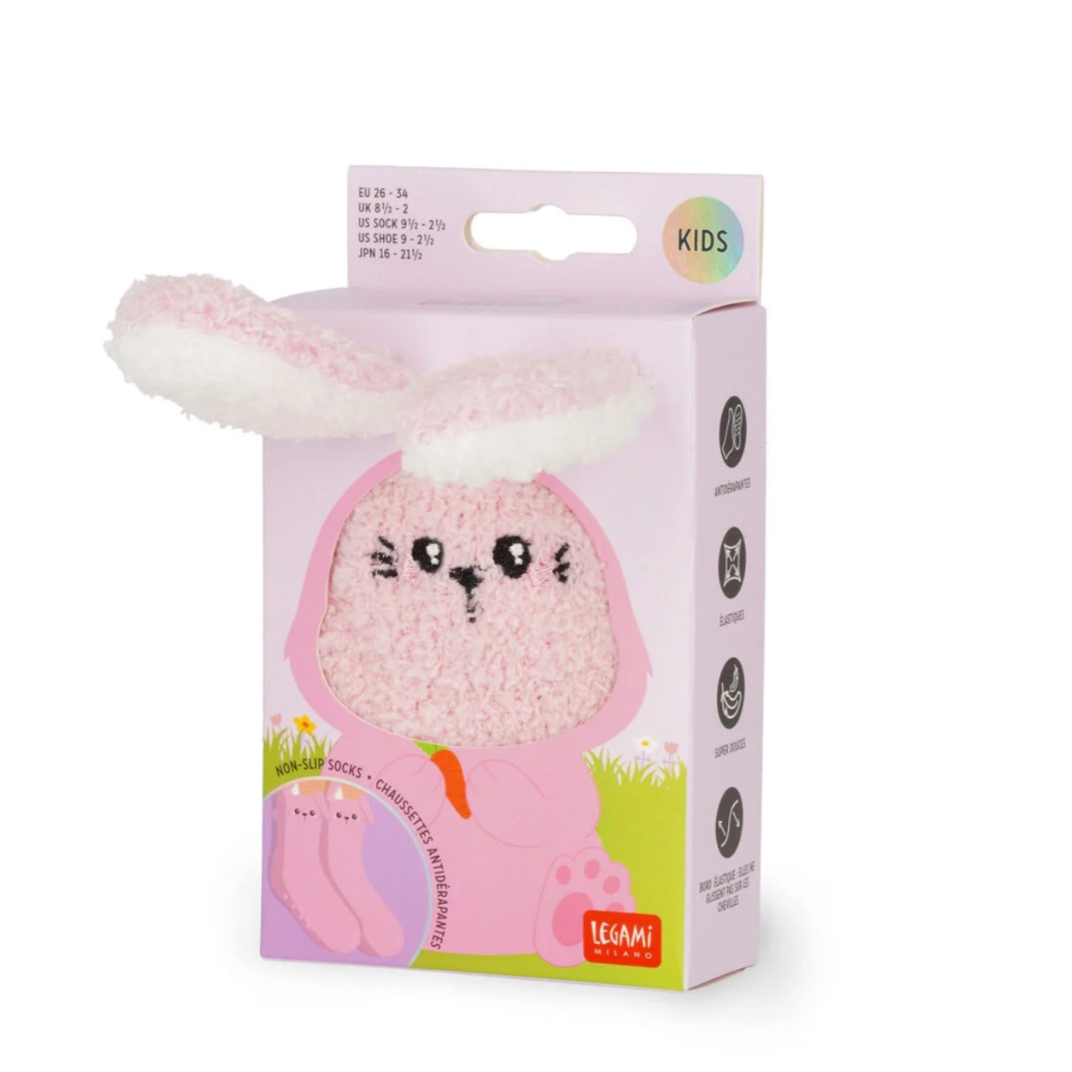 Chaussettes antidérapantes - Bunny – Image 3