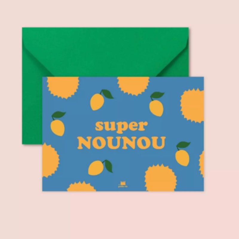 Carte - Super nounou citrons