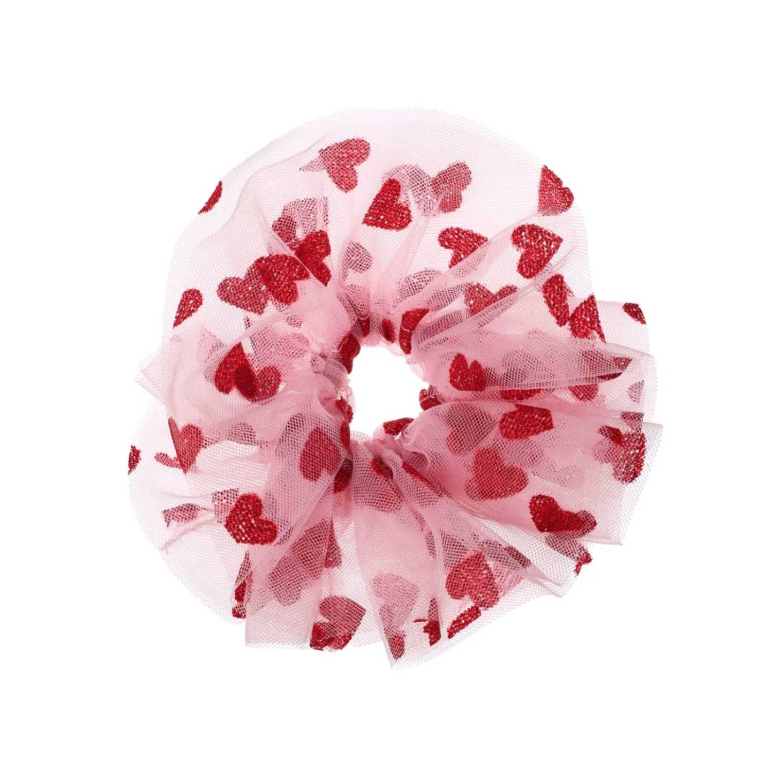 Sweethearts tull scrunchie