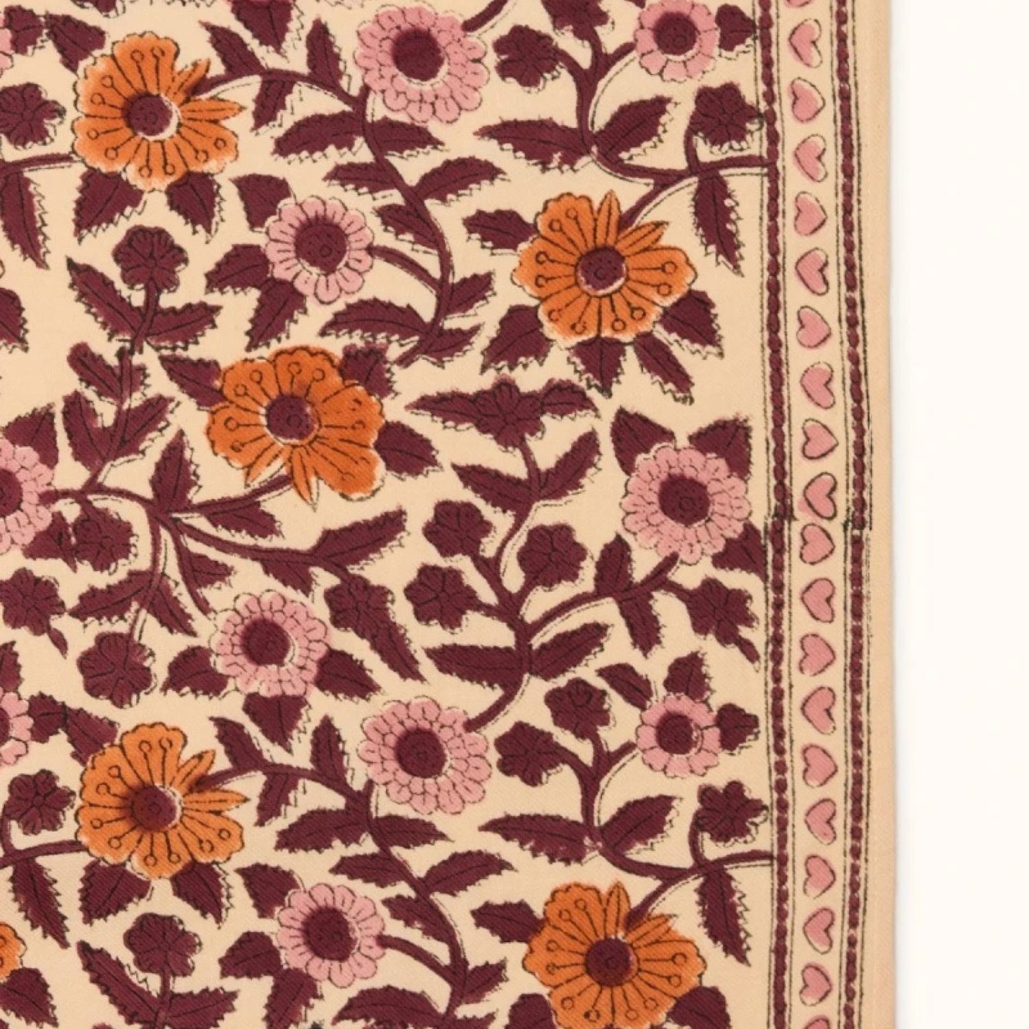 Petit foulard - Coeur Flamingo – Image 3
