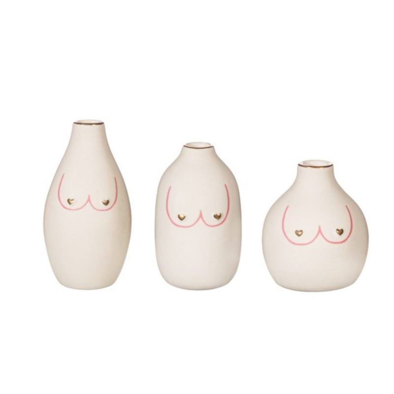 Lot 3 vases seins
