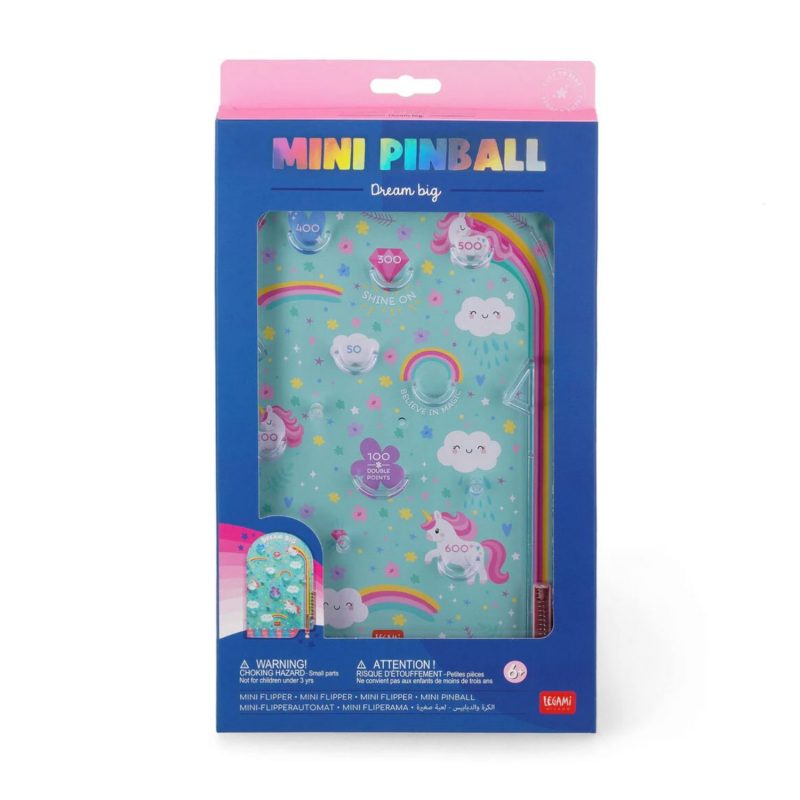 Mini pinball licorne