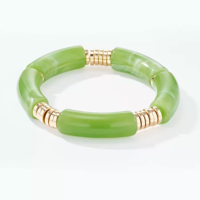 Jonc élastique vert
