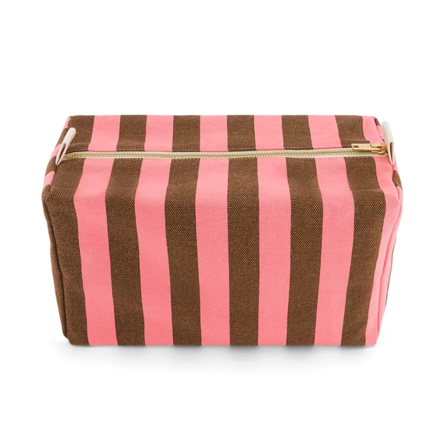 Trousse stripes Pink/Olive