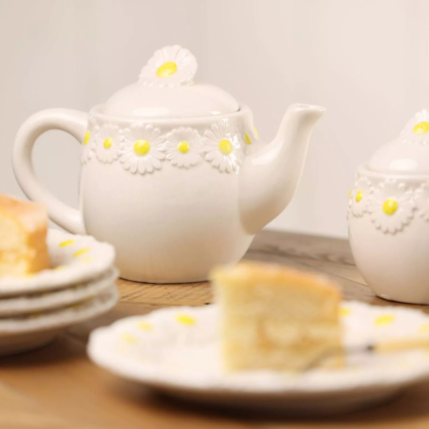 Théière en céramique fleur – Image 3