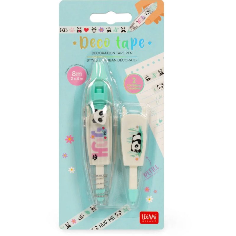 Stylo de ruban décoratif panda