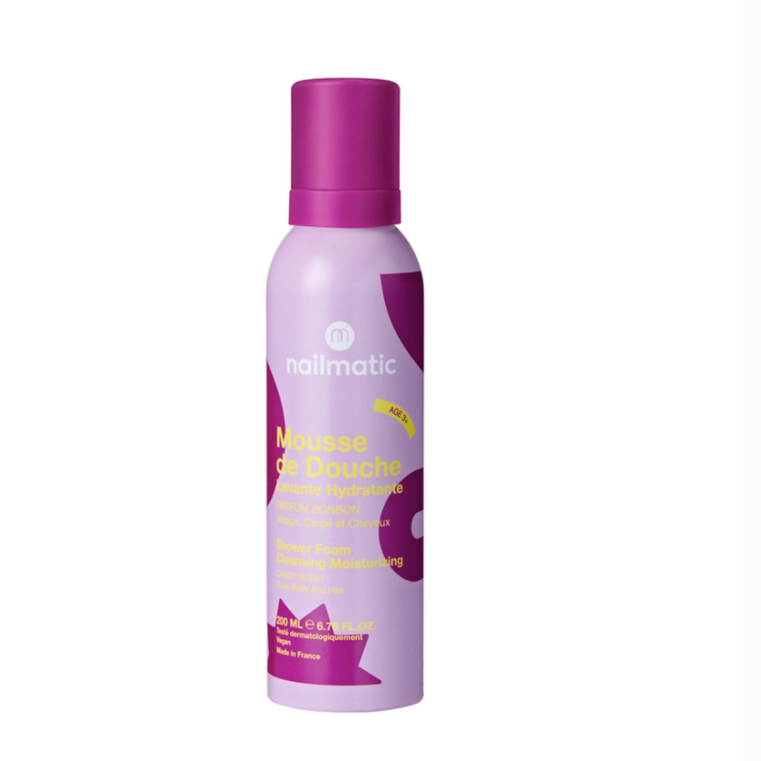 Mousse de douche bonbon