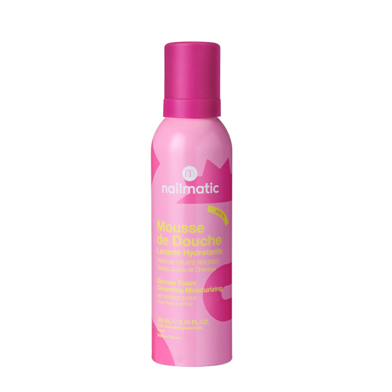 Mousse de douche fruits rouges