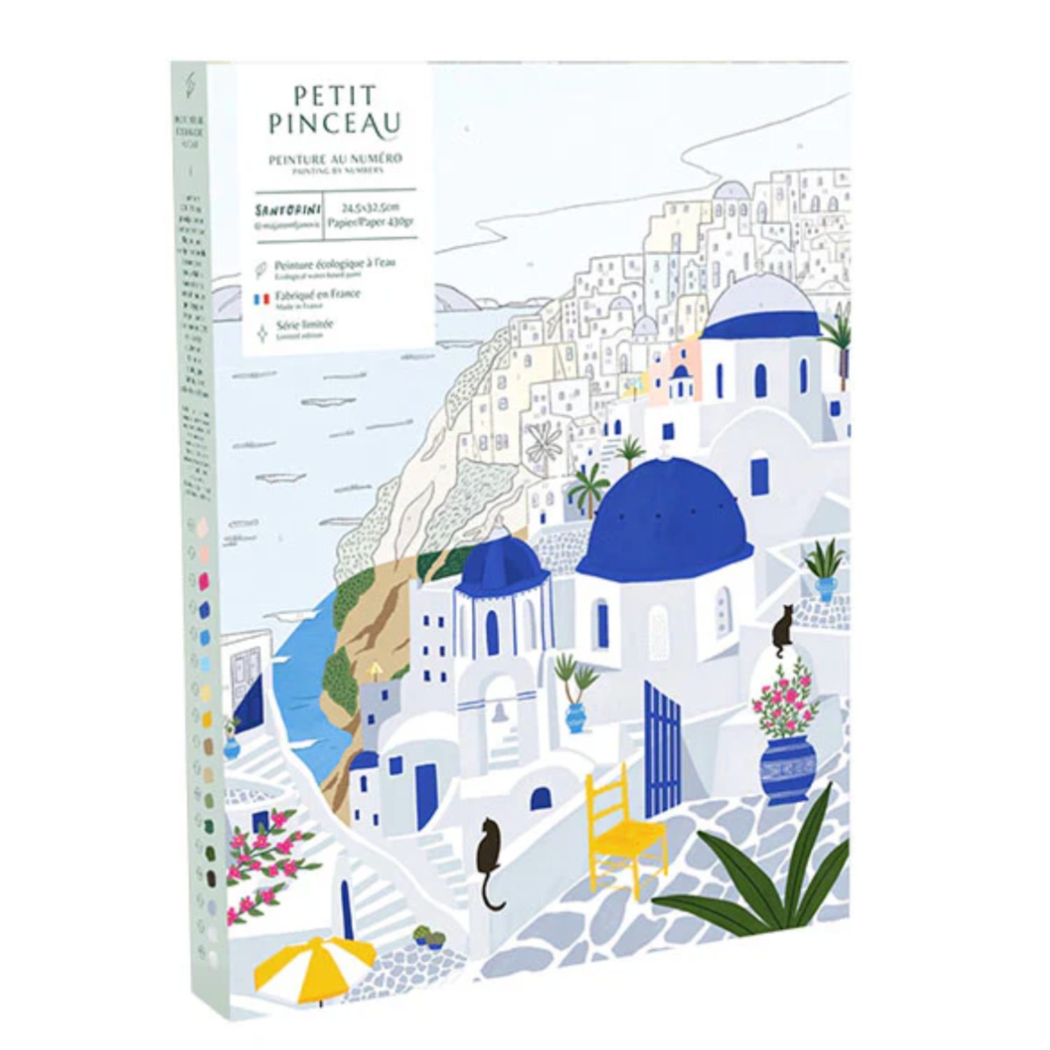 Peinture numéros - Santorin