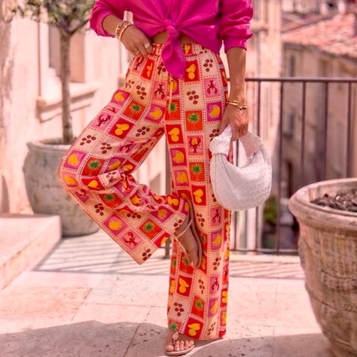 Pantalon Patchwork summer