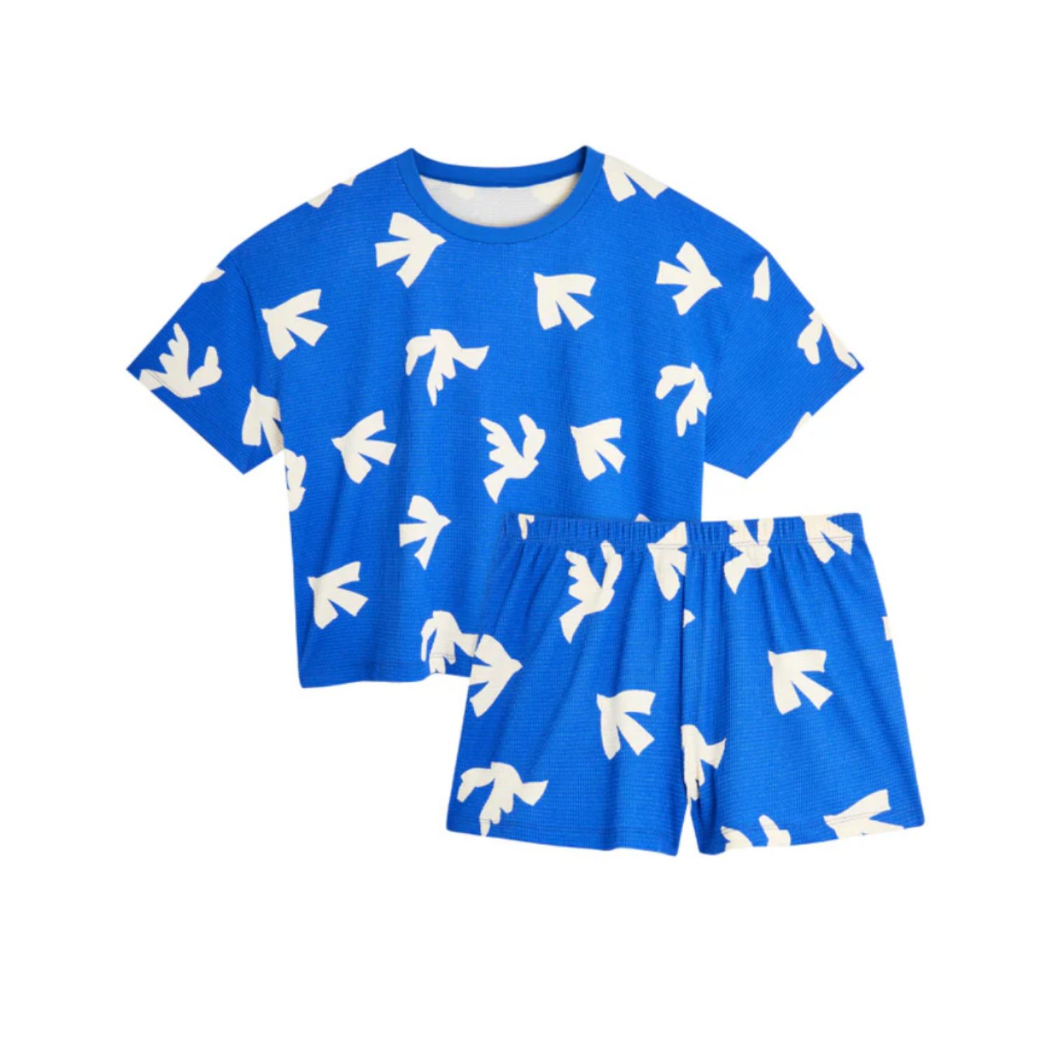 Pyjama Bleu roi oiseaux M